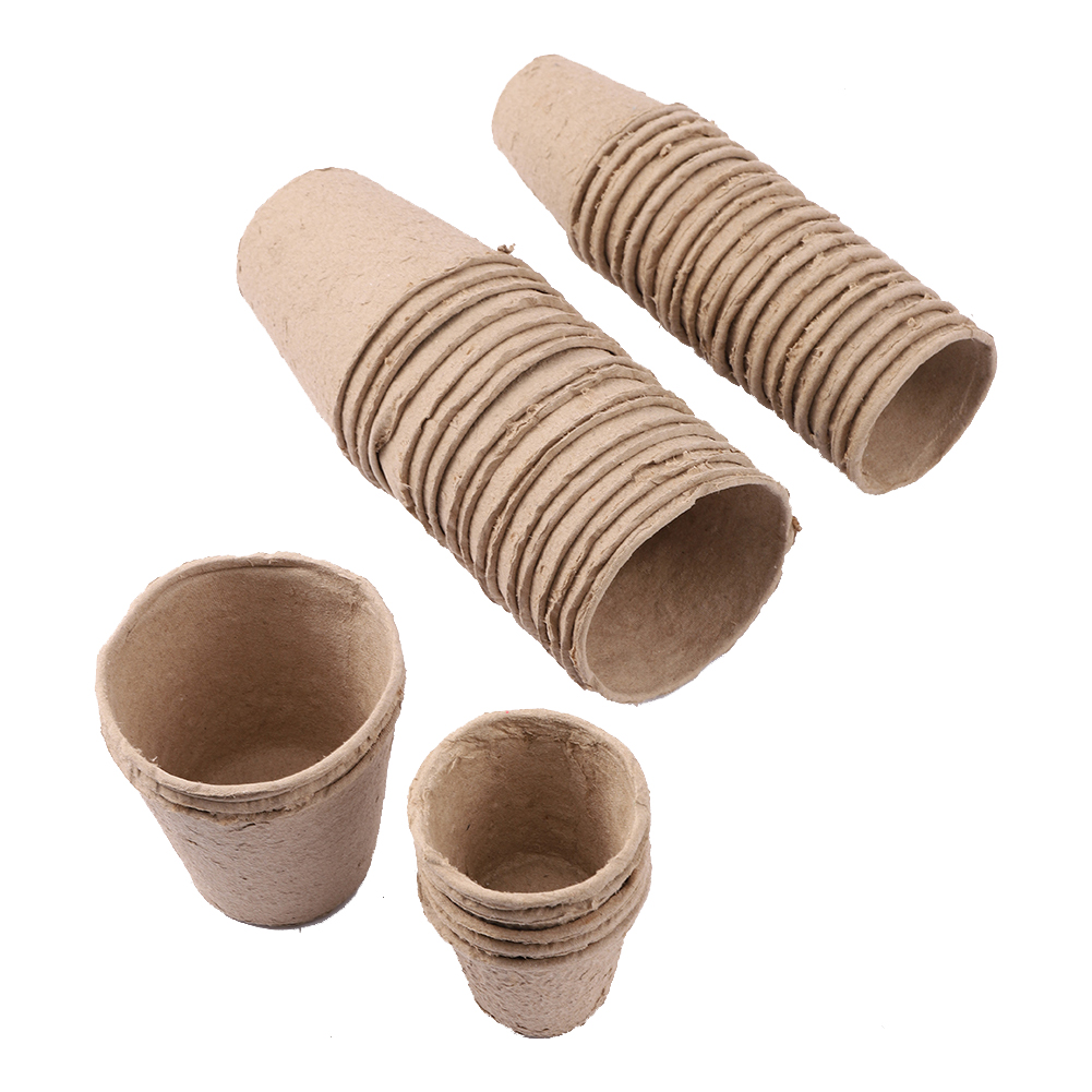 20pcs 6.2cm Environmental prot - Peat Pellet Tray 评论和价格